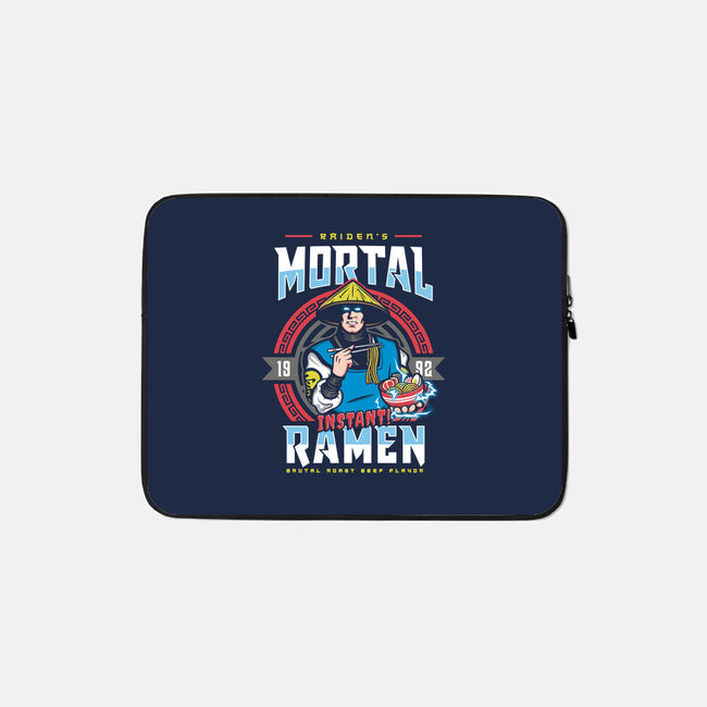 Mortal Ramen-none zippered laptop sleeve-Olipop