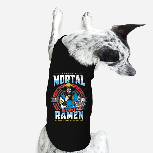 Mortal Ramen-dog basic pet tank-Olipop