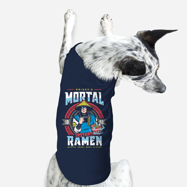 Mortal Ramen-dog basic pet tank-Olipop