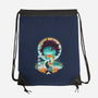 Tanjiro Landscape-none drawstring bag-dandingeroz