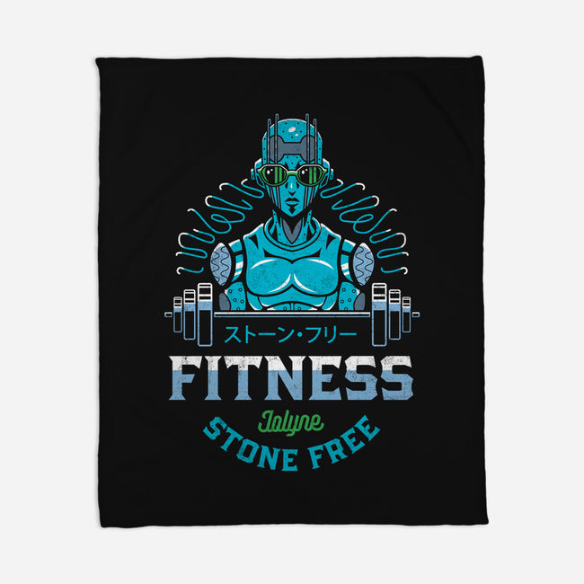 Stone Free Fitness-none fleece blanket-Logozaste