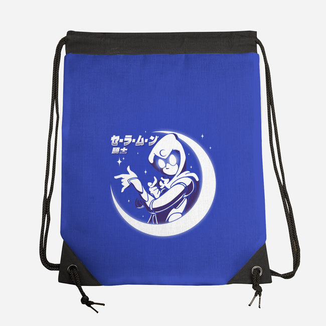 Sailor Moon Knight-none drawstring bag-estudiofitas