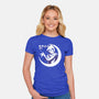 Sailor Moon Knight-womens fitted tee-estudiofitas