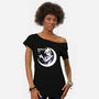 Sailor Moon Knight-womens off shoulder tee-estudiofitas