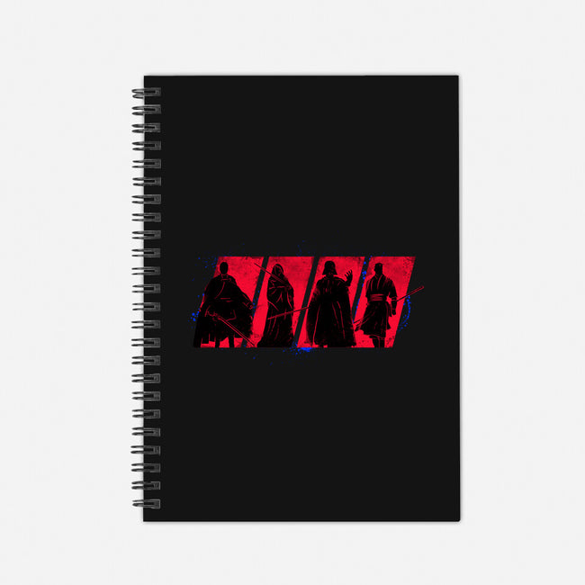 Dark Side Classics-none dot grid notebook-rocketman_art