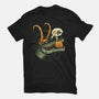 No Hand No Problem-mens heavyweight tee-glitchygorilla