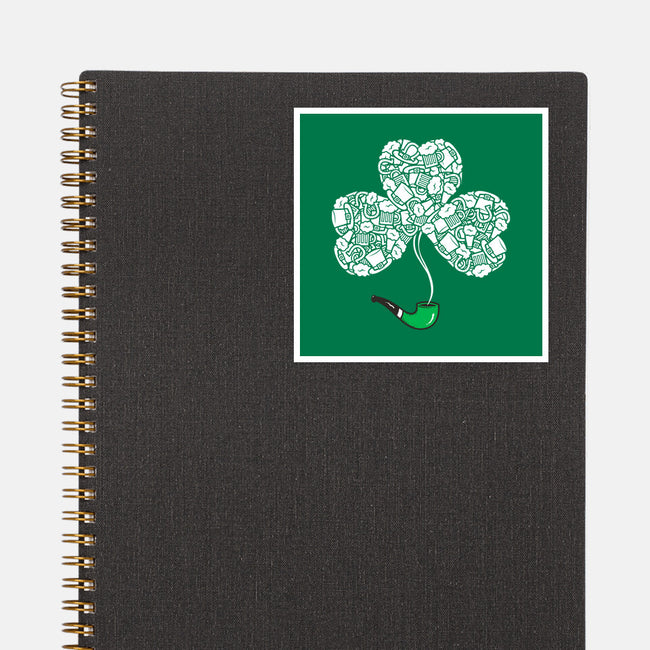 St. Patrick's Pipe-none glossy sticker-krisren28