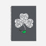 St. Patrick's Pipe-none dot grid notebook-krisren28