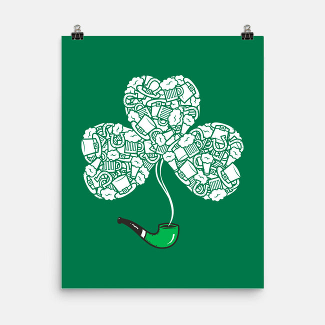 St. Patrick's Pipe-none matte poster-krisren28