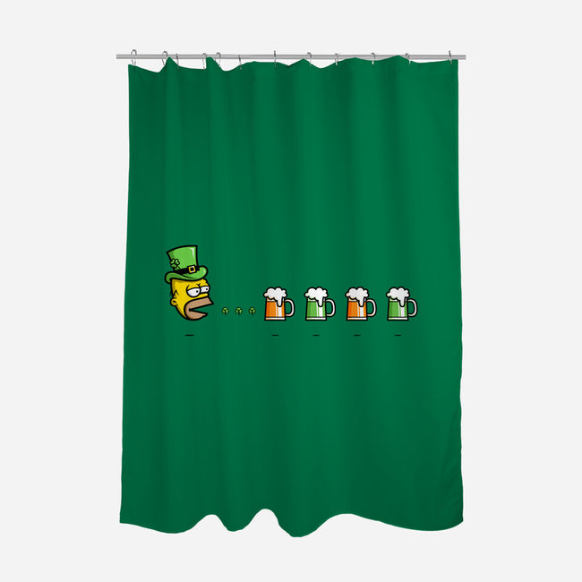 St. Pac's Beer Day!-none polyester shower curtain-krisren28