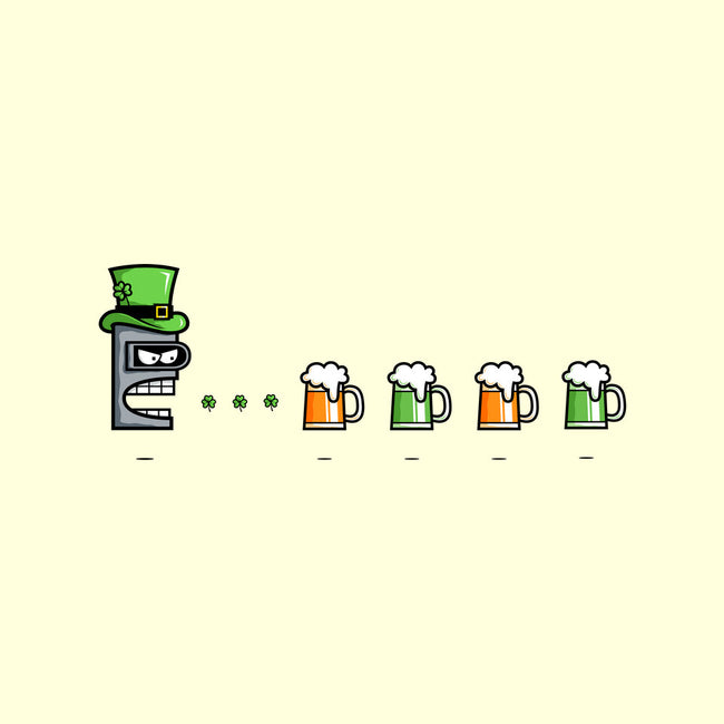 St. Patty's Robot-none removable cover w insert throw pillow-krisren28