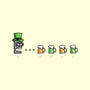 St. Patty's Robot-none removable cover w insert throw pillow-krisren28
