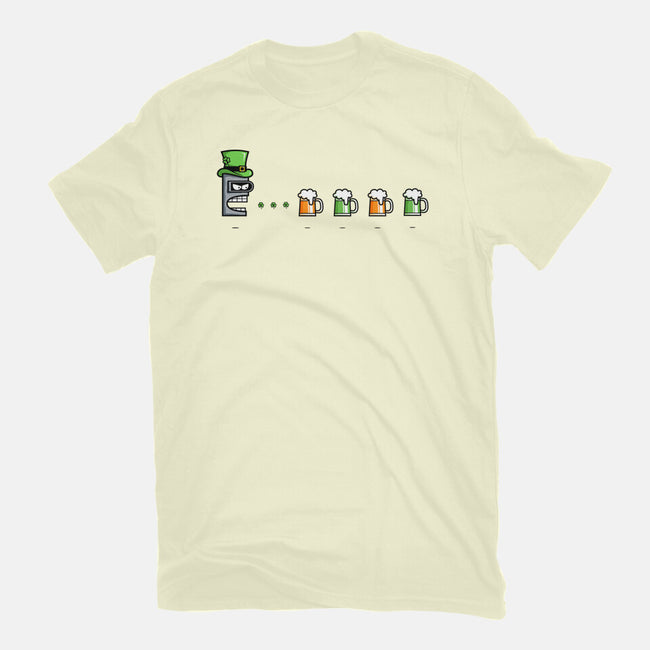 St. Patty's Robot-mens basic tee-krisren28