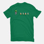 St. Patty's Robot-womens basic tee-krisren28