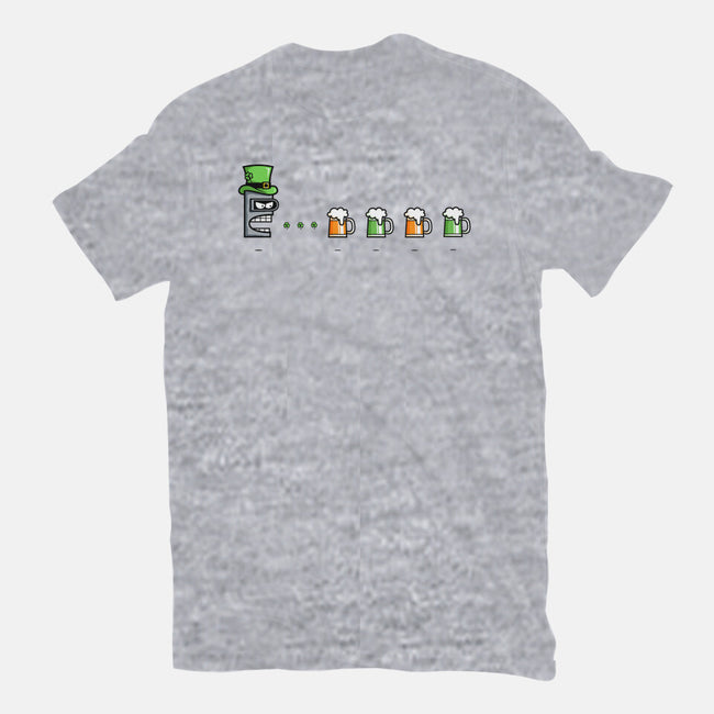 St. Patty's Robot-youth basic tee-krisren28