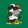 St. Purrty's Day-none removable cover w insert throw pillow-krisren28