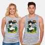 St. Purrty's Day-unisex basic tank-krisren28