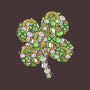 St. Patty's Doodle-none removable cover w insert throw pillow-krisren28