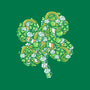 St. Patty's Doodle-none removable cover w insert throw pillow-krisren28
