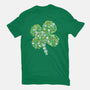 St. Patty's Doodle-womens basic tee-krisren28