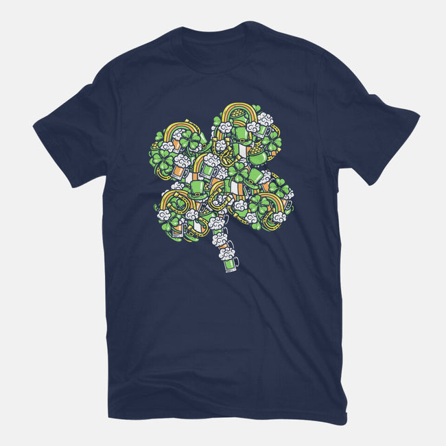 St. Patty's Doodle-womens basic tee-krisren28