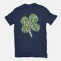St. Patty's Doodle-womens basic tee-krisren28
