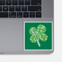 St. Patty's Doodle-none glossy sticker-krisren28