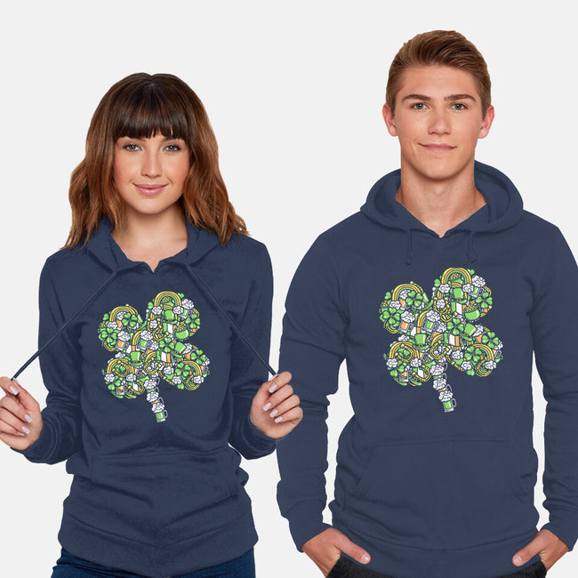 St. Patty's Doodle-unisex pullover sweatshirt-krisren28