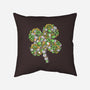 St. Patty's Doodle-none removable cover w insert throw pillow-krisren28