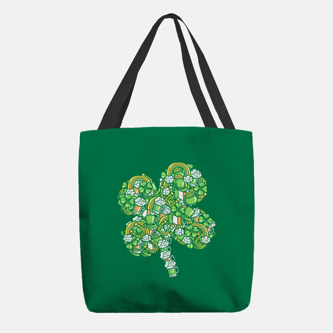 St. Patty's Doodle-none basic tote-krisren28