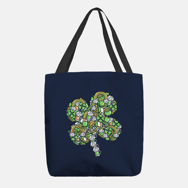 St. Patty's Doodle-none basic tote-krisren28