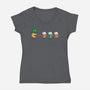 Pac's Day-womens v-neck tee-Krisren28