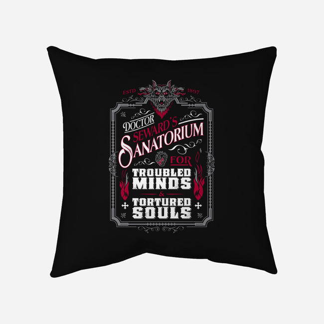 Seward's Sanatorium-none removable cover w insert throw pillow-Nemons