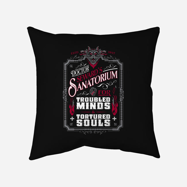 Seward's Sanatorium-none removable cover throw pillow-Nemons