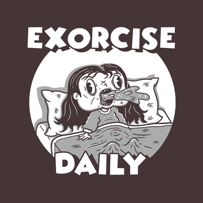 Exorcise Daily-none polyester shower curtain-Paul Simic