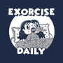 Exorcise Daily-mens basic tee-Paul Simic