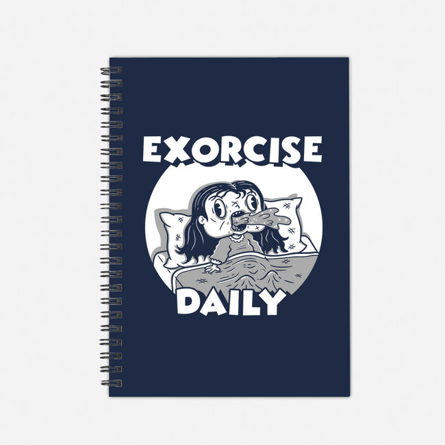 Exorcise Daily-none dot grid notebook-Paul Simic
