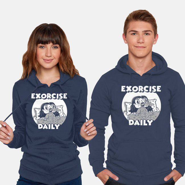 Exorcise Daily-unisex pullover sweatshirt-Paul Simic