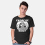 Exorcise Daily-mens basic tee-Paul Simic