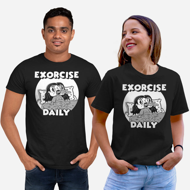 Exorcise Daily-unisex basic tee-Paul Simic