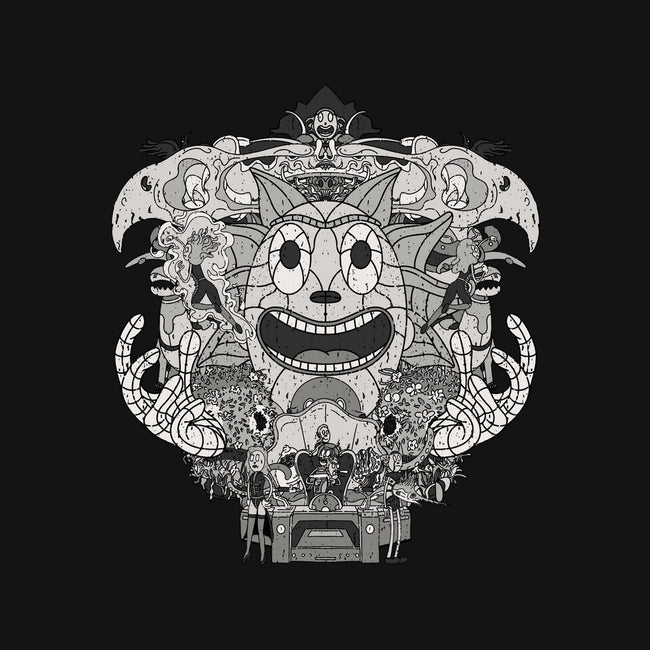 Cartoon Rick-youth basic tee-Zody