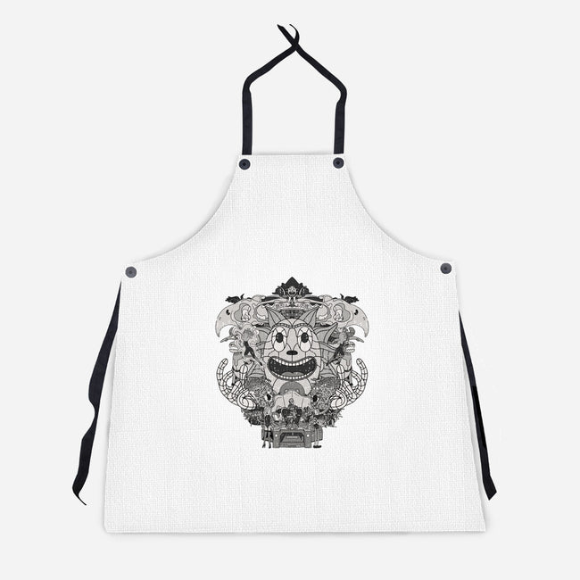 Cartoon Rick-unisex kitchen apron-Zody