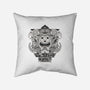 Cartoon Rick-none removable cover w insert throw pillow-Zody