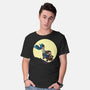 Scaredy Bat-mens basic tee-Kladenko