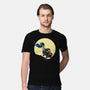Scaredy Bat-mens premium tee-Kladenko