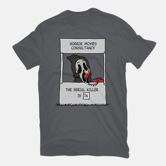Horror Movies Consultancy-womens basic tee-Melonseta