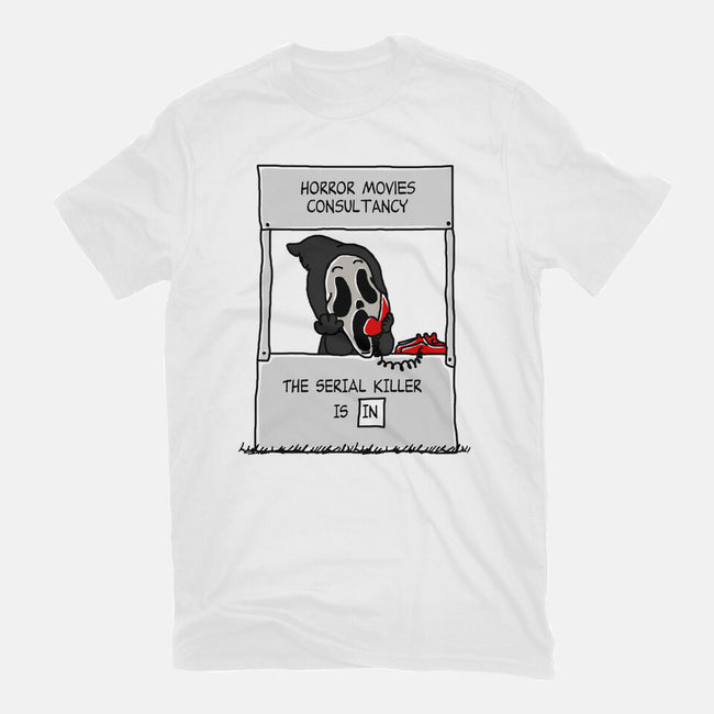 Horror Movies Consultancy-unisex basic tee-Melonseta