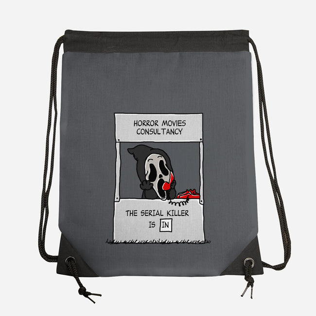 Horror Movies Consultancy-none drawstring bag-Melonseta