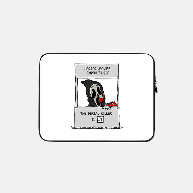 Horror Movies Consultancy-none zippered laptop sleeve-Melonseta
