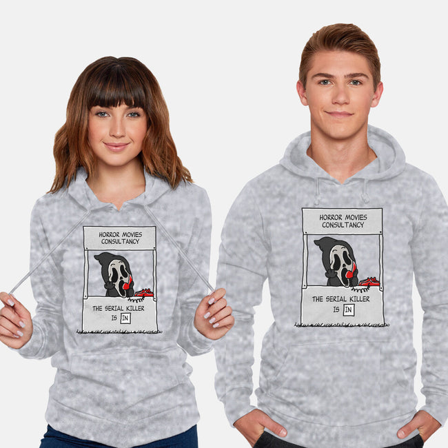 Horror Movies Consultancy-unisex pullover sweatshirt-Melonseta